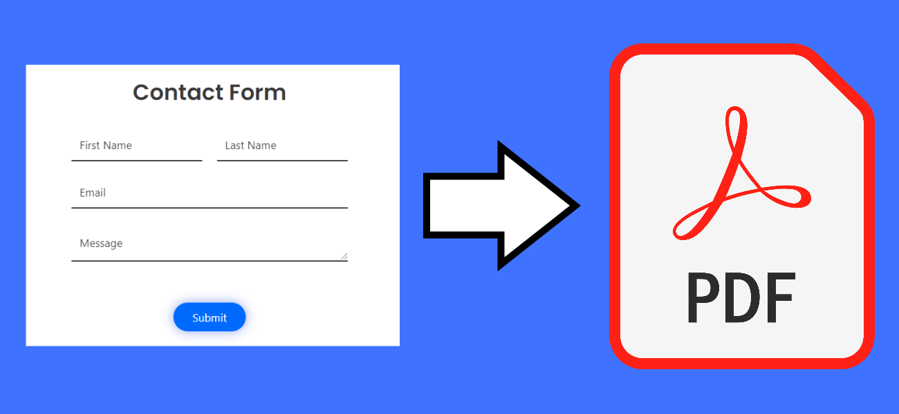 WordPress Form to PDF