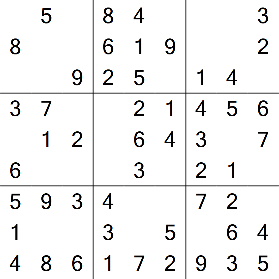 How To Play Sudoku 9x9 1