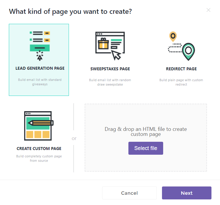 DashNex Review Create Pages