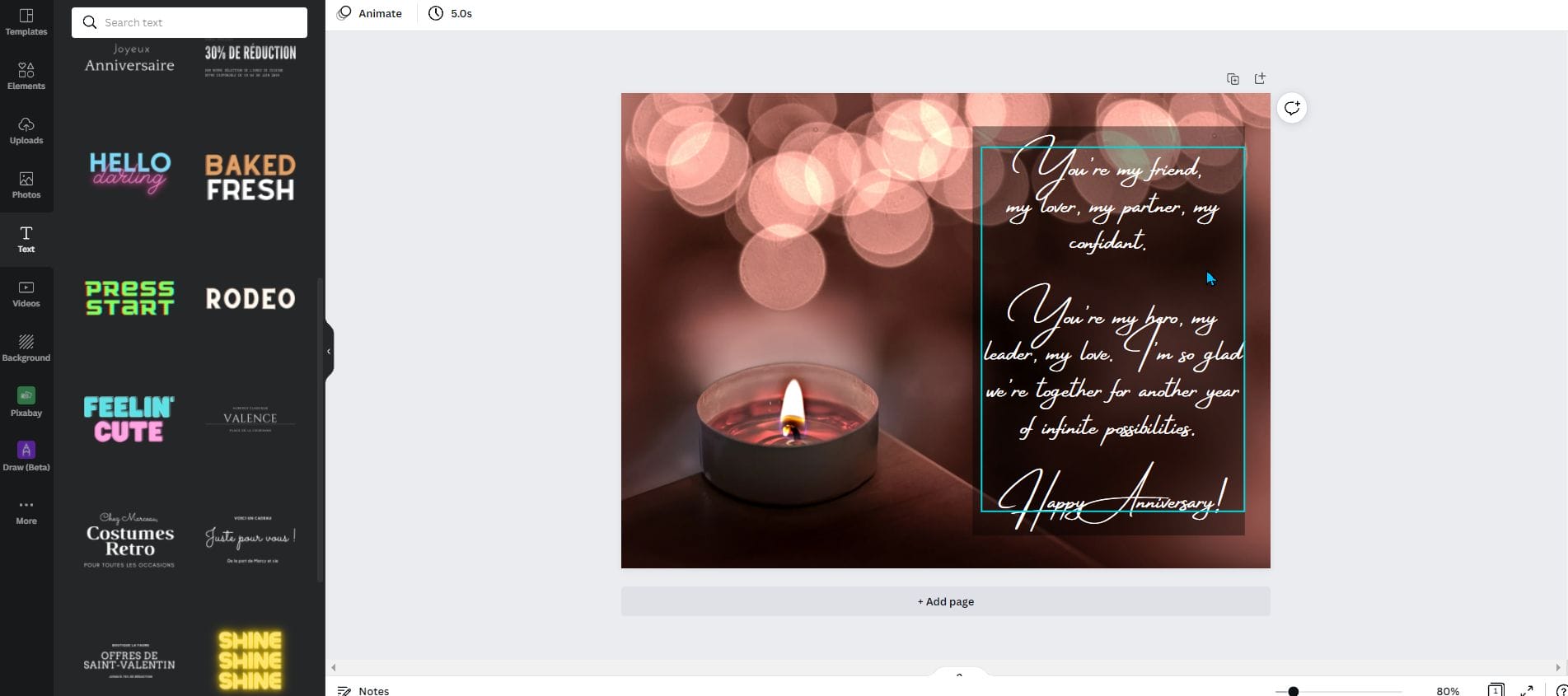 How to Design a Greeting Card/Birthday Card in Canva