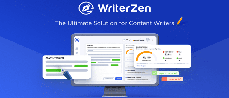 WriterZen Review Best Search Engine Ranking Tool