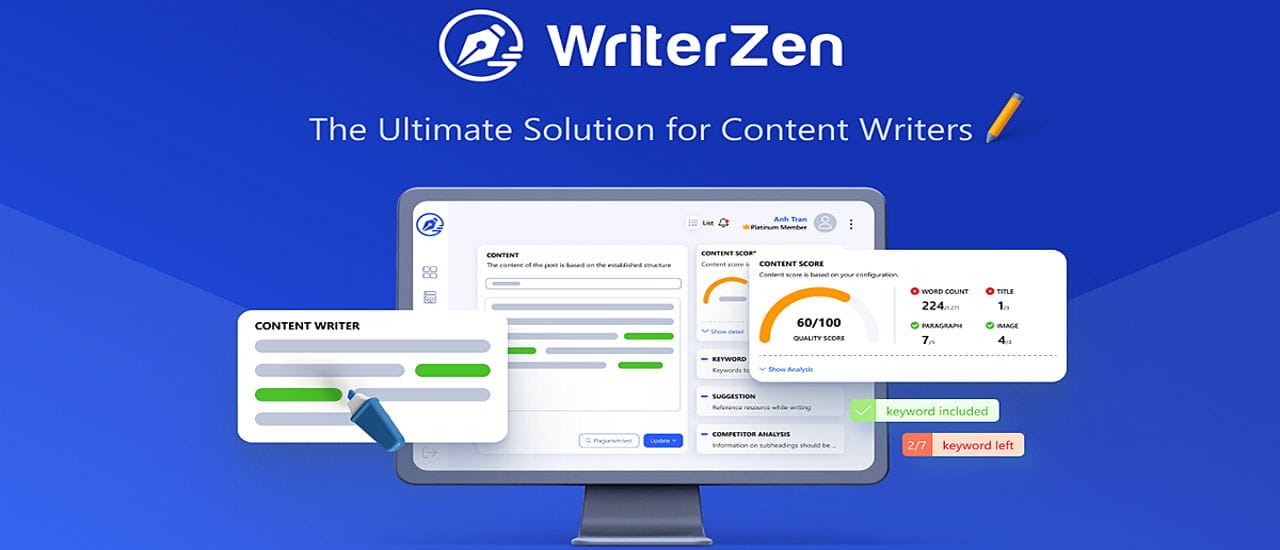 WriterZen Review: Best Search Engine Ranking Tool