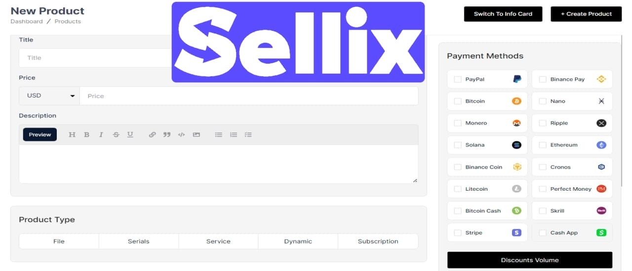 Sellix Review: Create Digital Goods Shops with Cryptocurrency Integration