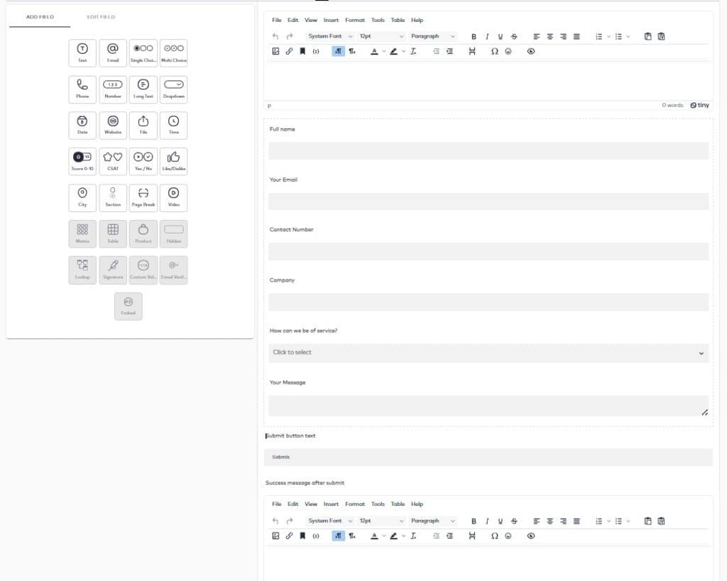 Formaloo Review Features