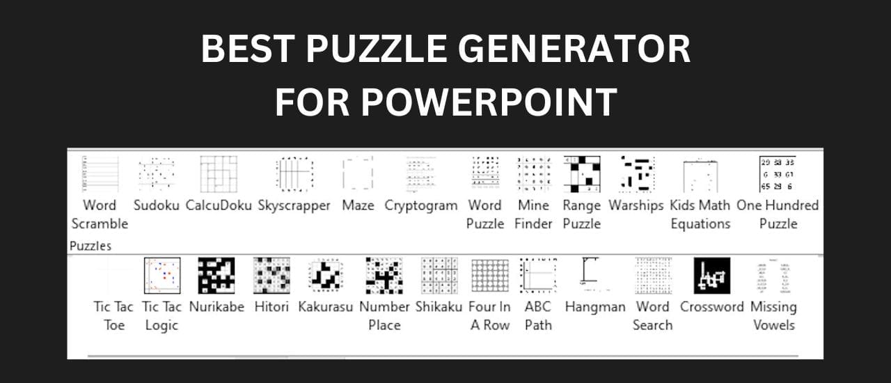 Best Puzzle Generator for PowerPoint