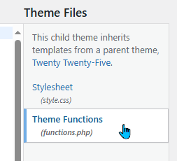 Theme Functions